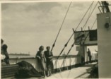 La Mare i la Tia Pepa al Canal de la Manega 08-07-1953